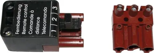 Wolf-Stecker-Buchsen-Teil-3-polig-Rot-Braun-2794018 gallery number 1